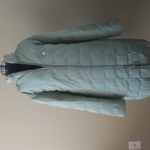 giacca Jackets & Blazers - Green coat, size L, 70% down, 30% waterfowl feathers